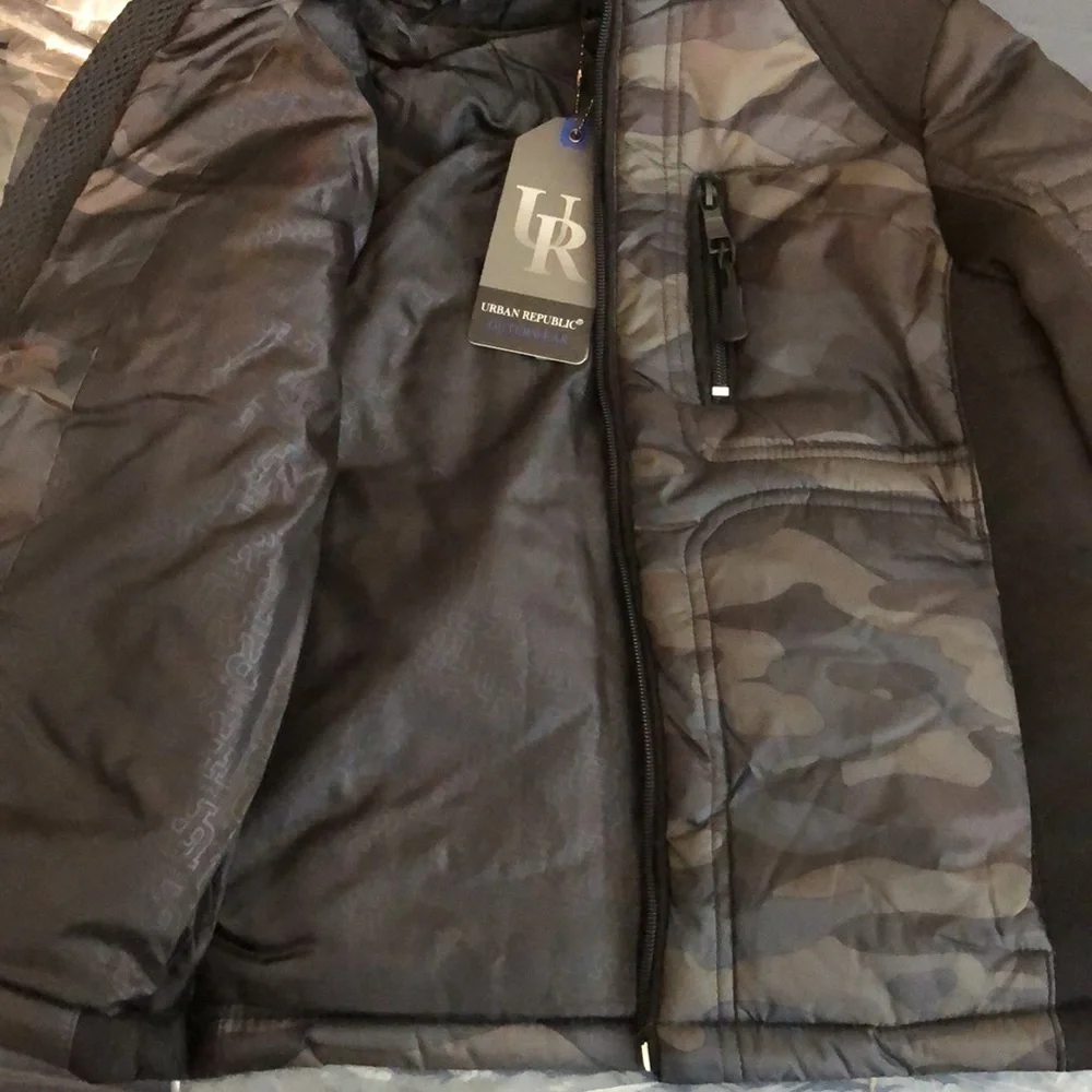 Scuba Jacket with Camo print - Picture 5 of 5